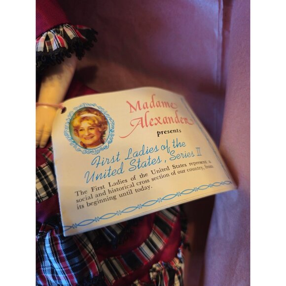 Madame Alexander #1512 Doll - First Lady Betty Taylor Bliss-Tag & Box Series II - Picture 6 of 13